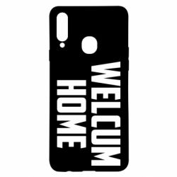 Чехол для Samsung A20s Welcum Home - PrintSalon