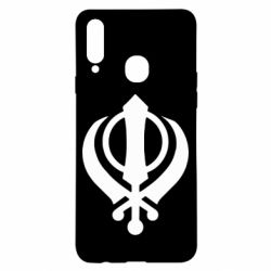 Чехол для Samsung A20s White Khanda - PrintSalon