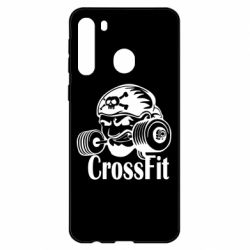 Чехол для Samsung A21 Angry CrossFit