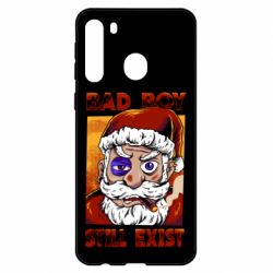 Чехол для Samsung A21 Bad Santa - PrintSalon