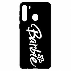 Чехол для Samsung A21 Barbie Logo - PrintSalon