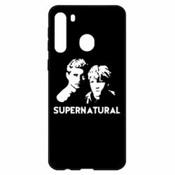 Чехол для Samsung A21 Братья Винчестеры Сверхъестественное