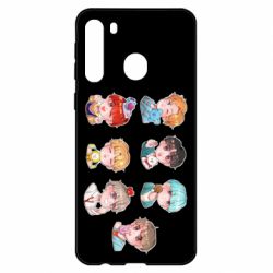 Чехол для Samsung A21 BTS cute boys - PrintSalon