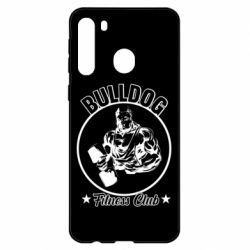 Чехол для Samsung A21 Bulldog Fitness Club - PrintSalon