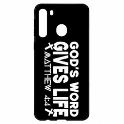 Чехол для Samsung A21 Cod's word gives like - PrintSalon