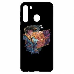 Чехол для Samsung A21 Cowboy Bebop abstraction - PrintSalon