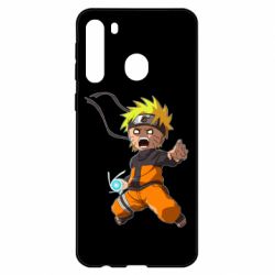 Чехол для Samsung A21 Crazy Naruto - PrintSalon