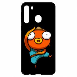 Чехол для Samsung A21 Dancing Fishstick - PrintSalon