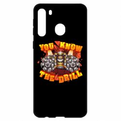 Чехол для Samsung A21 Deep Rock Galactic You know The drill - PrintSalon