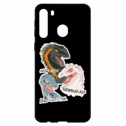 Чехол для Samsung A21 Динозавры. Мир Юрского периода - PrintSalon