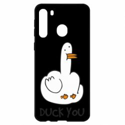 Чехол для Samsung A21 Duck you - PrintSalon