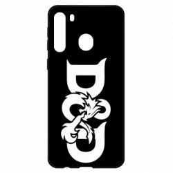 Чехол для Samsung A21 Dungeons s Dragons logo - PrintSalon