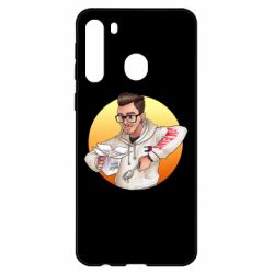 Чехол для Samsung A21 Эдисон: Мамина Перловка - PrintSalon