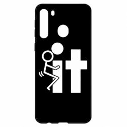 Чехол для Samsung A21 F*ck with IT - PrintSalon