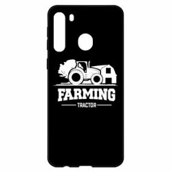 Чехол для Samsung A21 Farming Tractor - PrintSalon