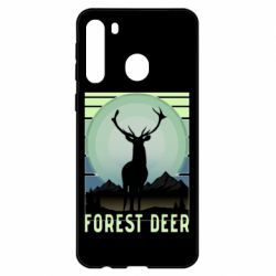Чехол для Samsung A21 Forest deer - PrintSalon