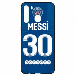 Чехол для Samsung A21 Форма Месси ПСЖ - PrintSalon