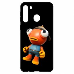 Чехол для Samsung A21 Fortnite карасик - PrintSalon
