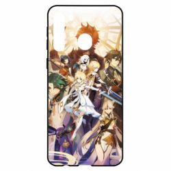 Чехол для Samsung A21 Genshin Impact Characters - PrintSalon