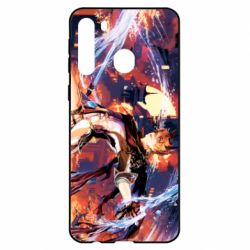 Чехол для Samsung A21 Genshin Impact: Childe