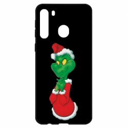Чехол для Samsung A21 Гринч потирает руки - PrintSalon