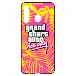 Чехол для Samsung A21 GTA city - PrintSalon