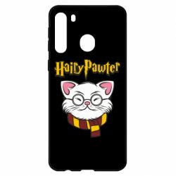 Чехол для Samsung A21 Harry Potter cat - PrintSalon