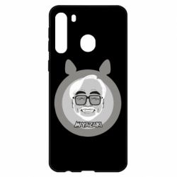 Чехол для Samsung A21 Hayao miyazaki smile-PrintSalon Чехол для Samsung A21 Hayao miyazaki smile