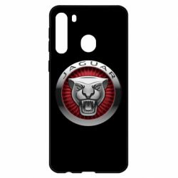 Чехол для Samsung A21 Jaguar Logo circle - PrintSalon
