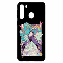 Чехол для Samsung A21 Jojo's bizzare poster - PrintSalon