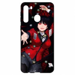 Чехол для Samsung A21 Kakegurui - Yumeko Jabami - PrintSalon