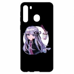 Чехол для Samsung A21 Kyoko Kirigiri glitch art - PrintSalon