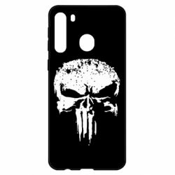 Чехол для Samsung A21 Лють Punisher