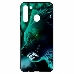 Чехол для Samsung A21 Magic Wolf - PrintSalon