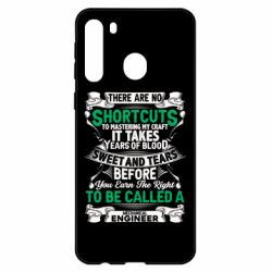 Чехол для Samsung A21 Mechanical Engineer - PrintSalon