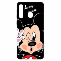 Чехол для Samsung A21 Mickey Kiss - PrintSalon