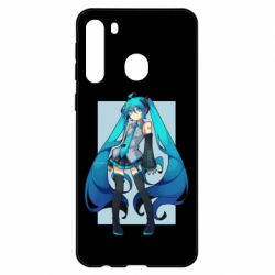Чехол для Samsung A21 Miku art - PrintSalon