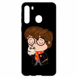 Чехол для Samsung A21 Милый Гарри с совой - PrintSalon