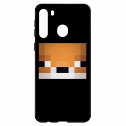Чехол для Samsung A21 Minecraft Minimalist - PrintSalon