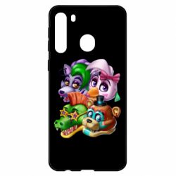 Чехол для Samsung A21 Персонажи FNAF - PrintSalon