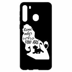 Чехол для Samsung A21 Remember who you are - PrintSalon