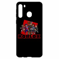 Чехол для Samsung A21 Roblox Team Of Heroes - PrintSalon
