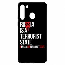 Чехол для Samsung A21 Russia is a terrorist - PrintSalon