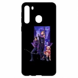 Чехол для Samsung A21 Соколиный глаз и Кейт Бишоп - PrintSalon