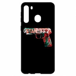 Чехол для Samsung A21 Standoff pistol - PrintSalon