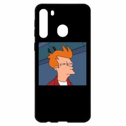 Чехол для Samsung A21 Suspicious Fry - PrintSalon