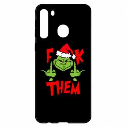 Чехол для Samsung A21 The grinch f*ck them - PrintSalon