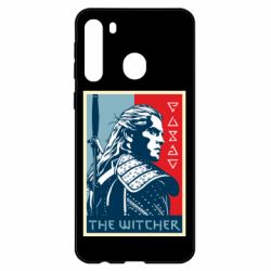 Чехол для Samsung A21 The witcher poster - PrintSalon