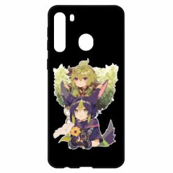 Чехол для Samsung A21 Тигнари с Коллеи - PrintSalon