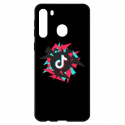 Чехол для Samsung A21 Tik tok vector - PrintSalon